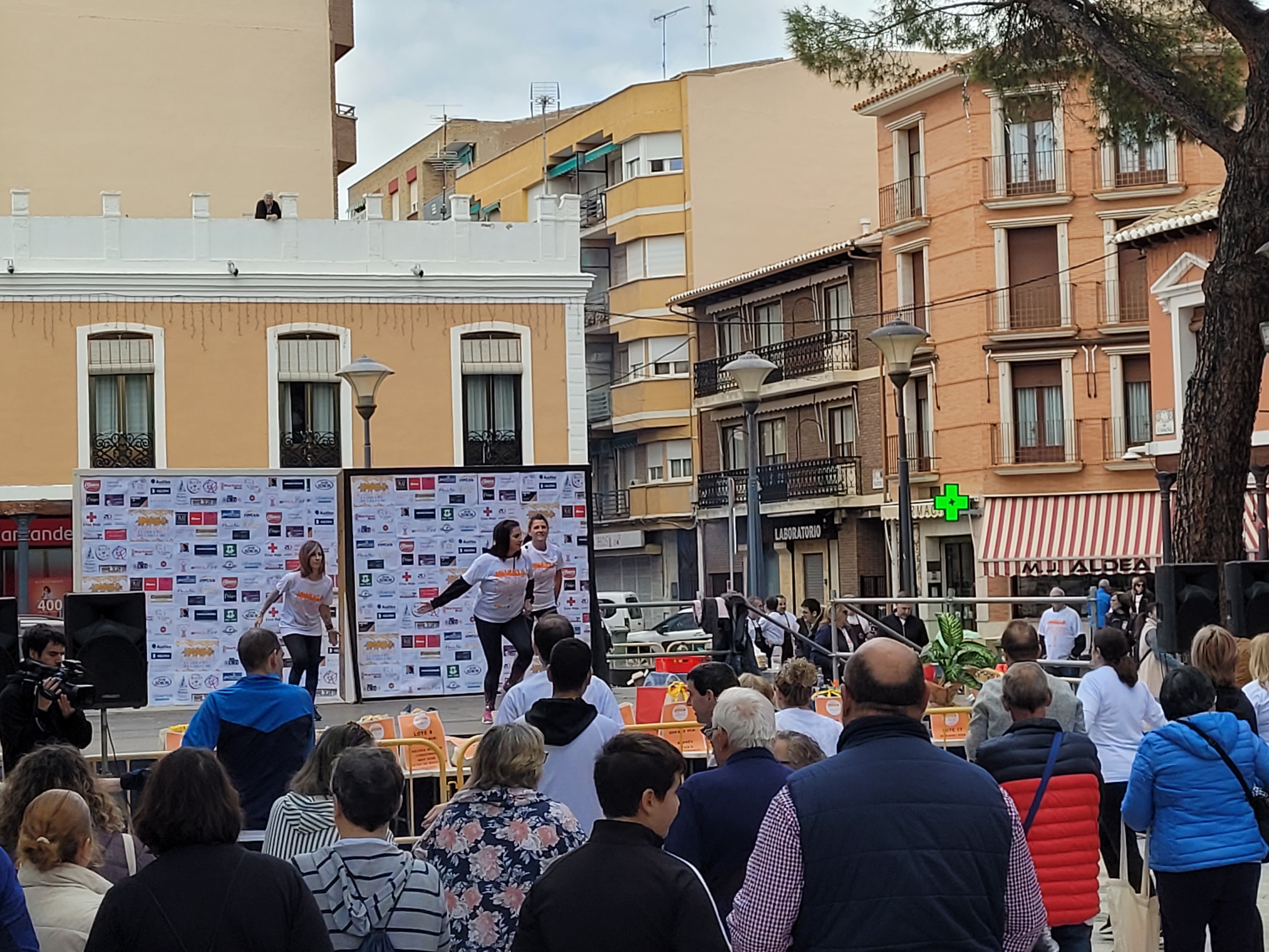 Clase de zumba.