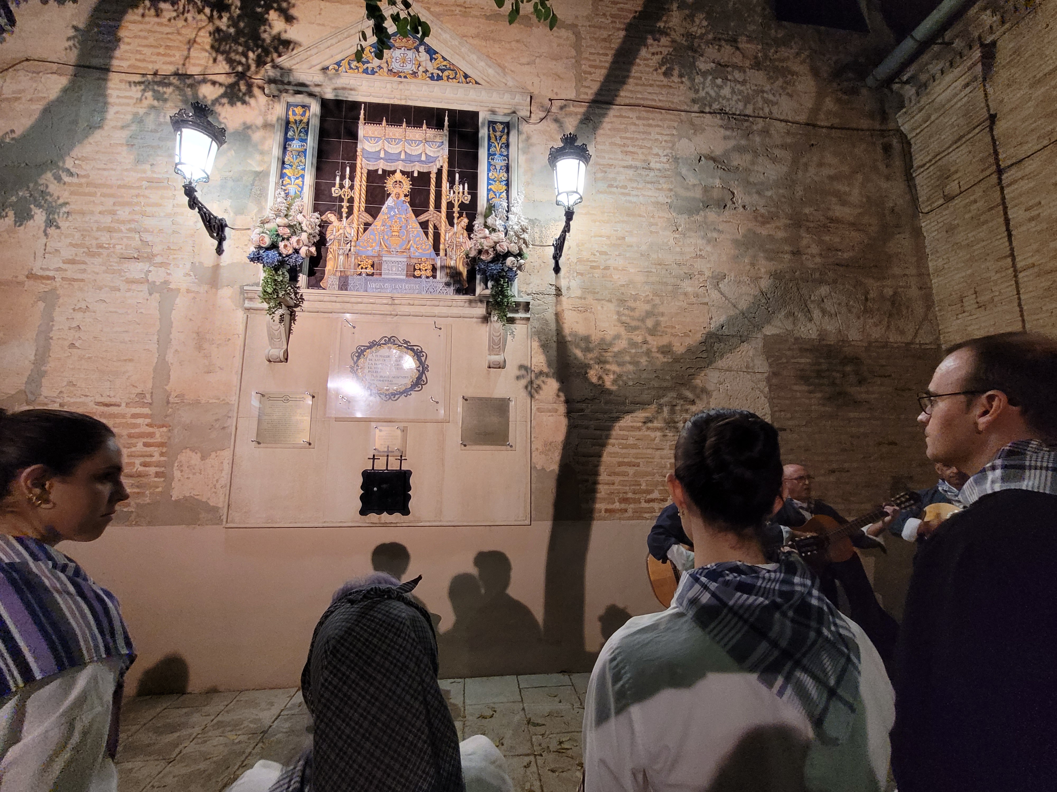 Ofrenda del mosto en Las Mínimas.