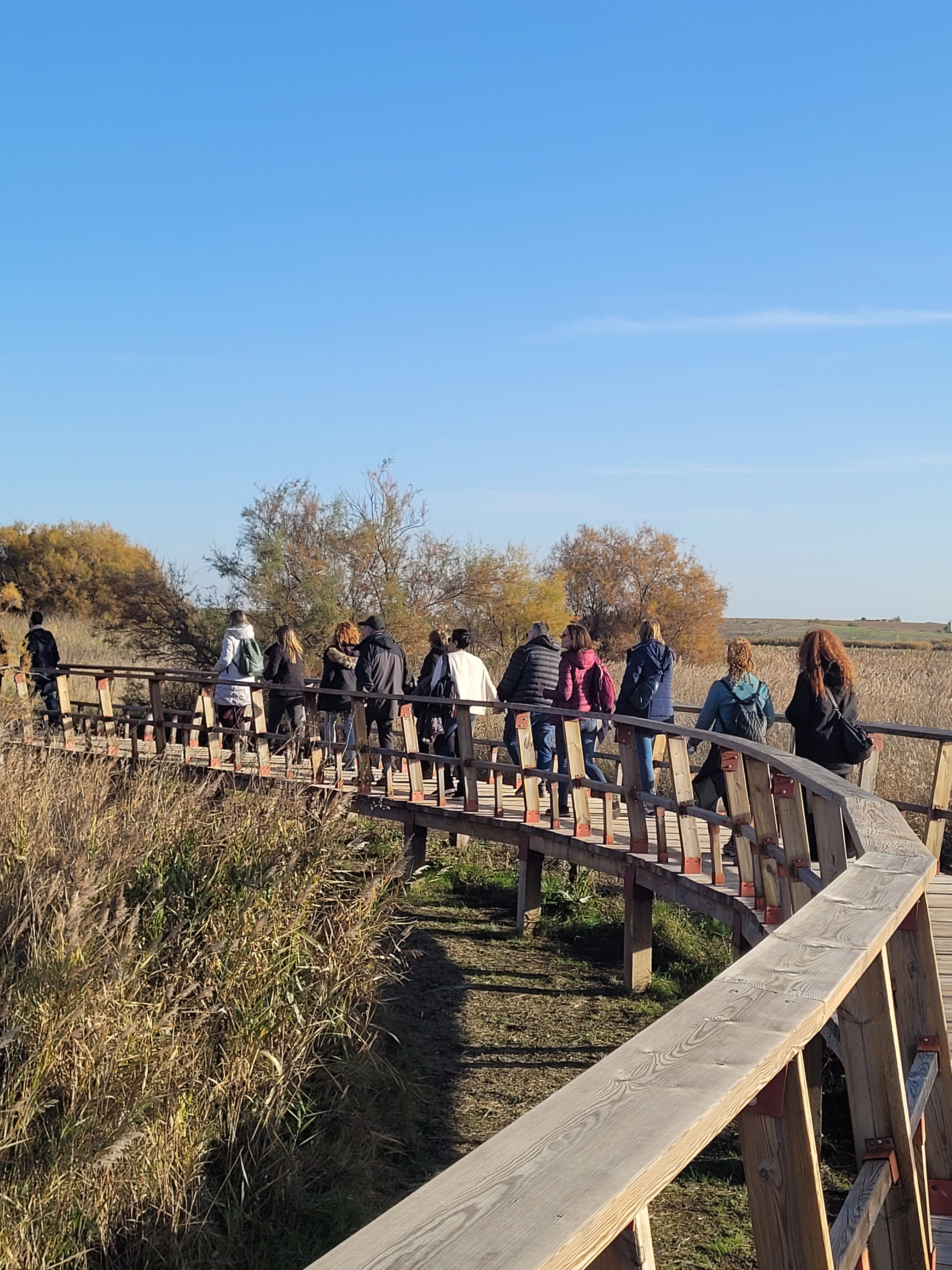 El recorrido duró tres horas.