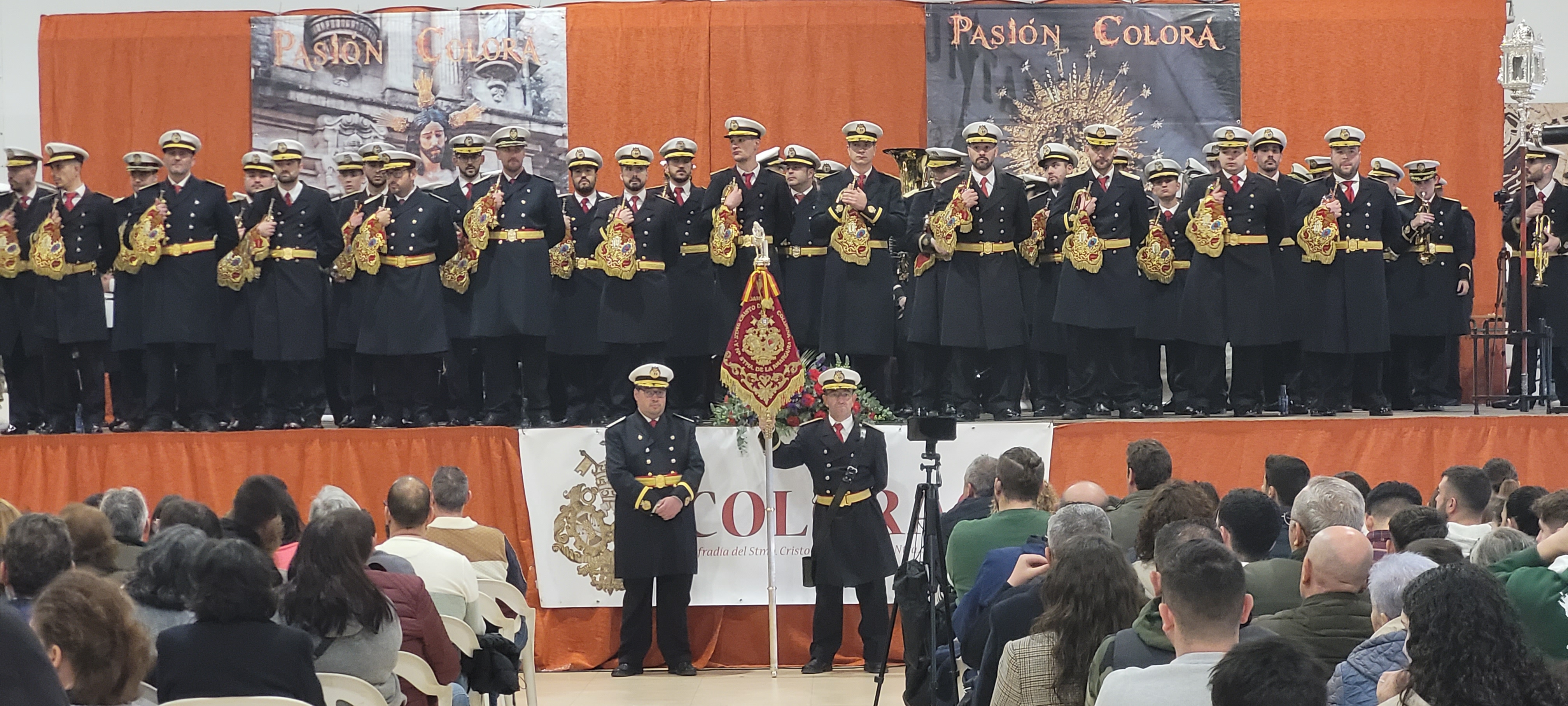 Banda de Cornetas y Tambores de ‘Los Coloraos’.