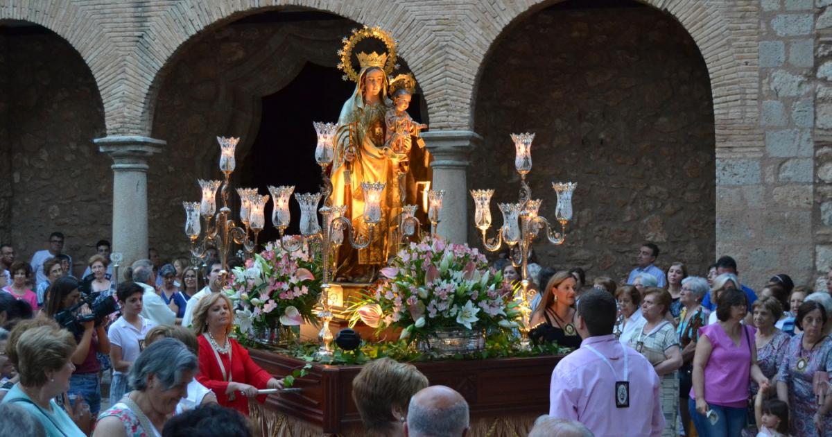 Triduo Y Funci N Religiosa Como Nica Celebraci N De La Virgen Del   Procesion Del Carmen  0 