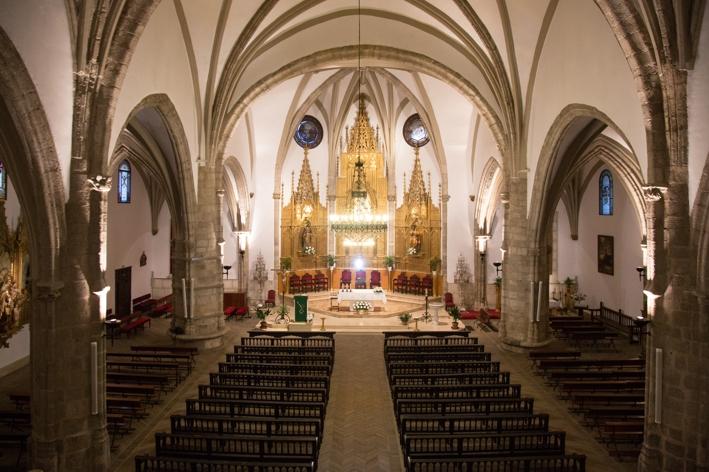 Interior de Santa María la Mayor