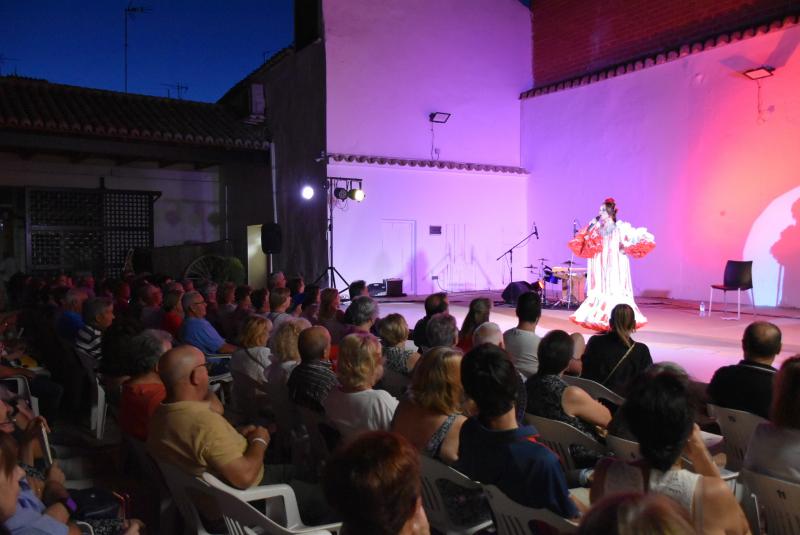 Actuación de Laura García en el Museo Comarcal