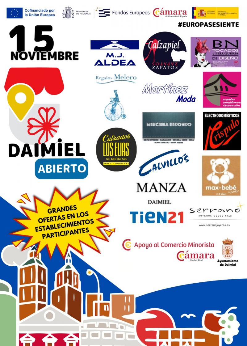 Daimiel abierto - comercios