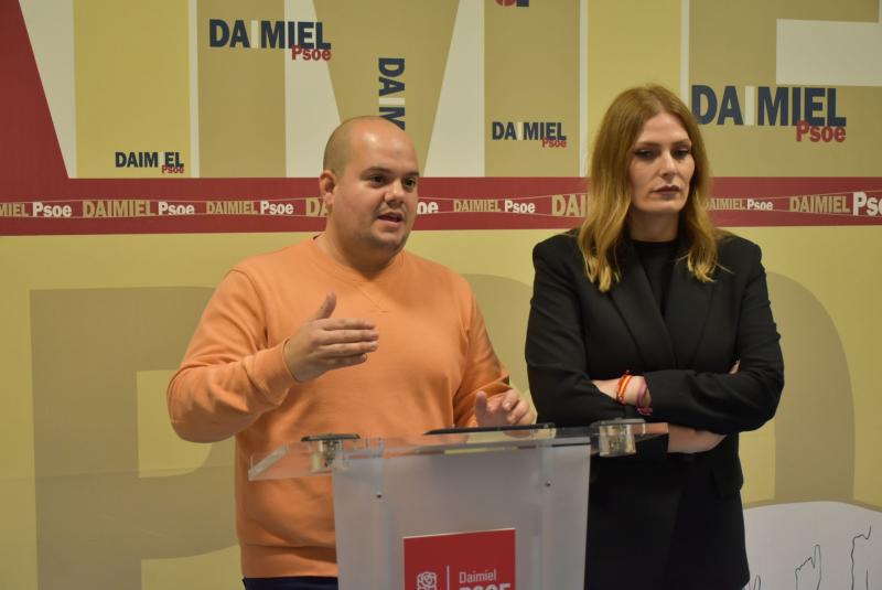 Jiménez de los Galanes en la rueda de prensa