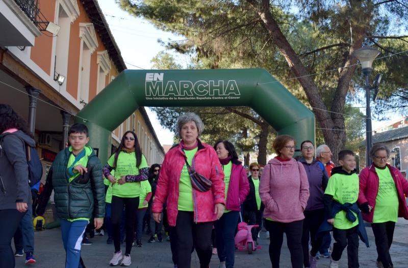 Marcha contra el cáncer. Imagen de archivo