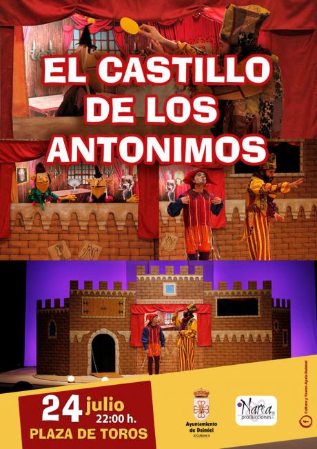 Cartel El castillo de los antónimos