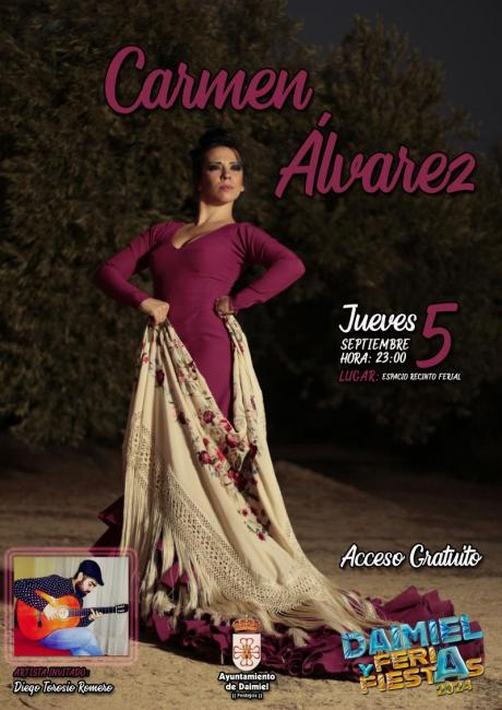 Cartel Carmen Alvarez