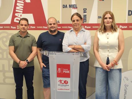 Rueda de prensa PSOE Daimiel 