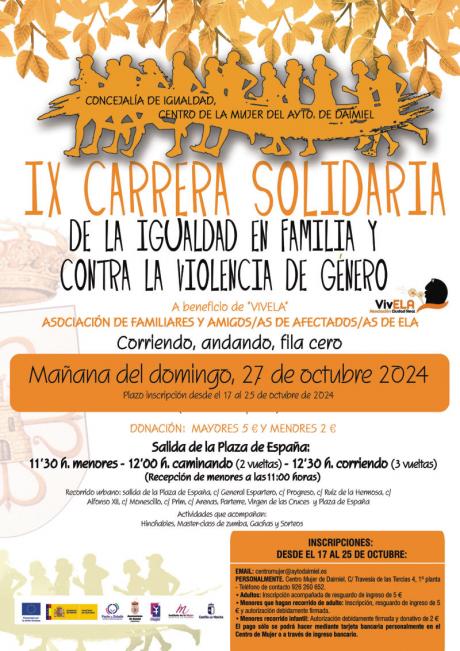 Cartel - carrera - Solidaria