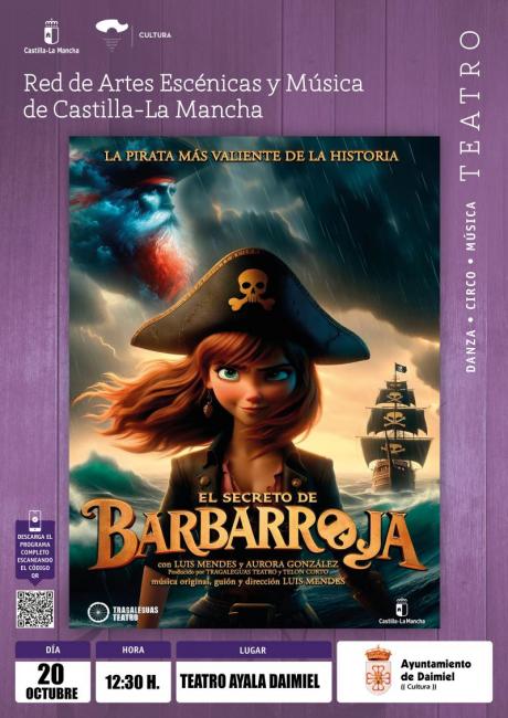 Cartel el secrreto de Barbarroja