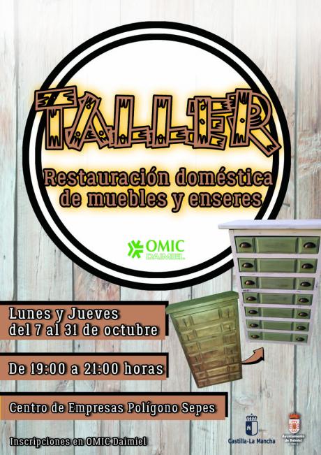 Cartel Taller Restauración de Muebles