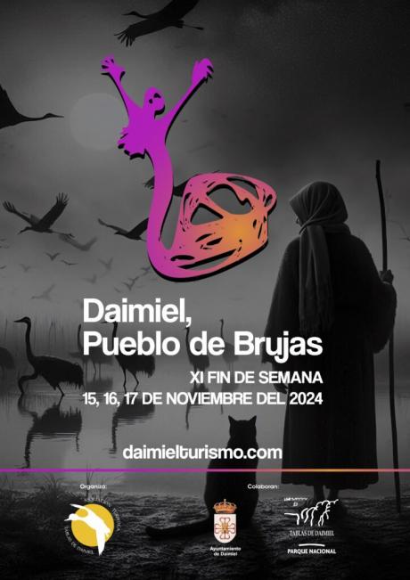 Cartel Daimiel pueblo de brujas