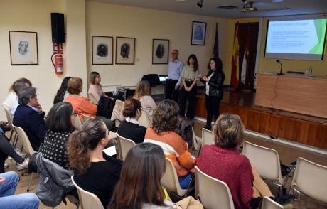 Durante la charla 