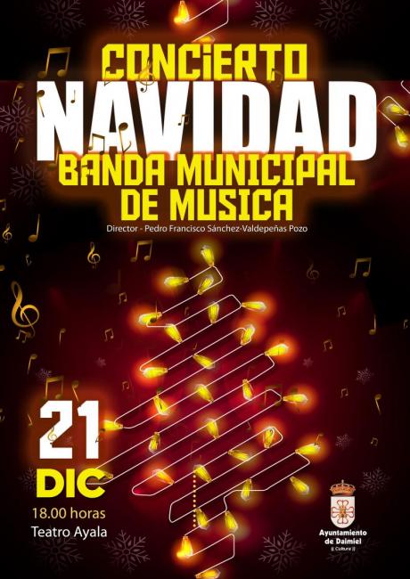 Cartel concierto Navidad