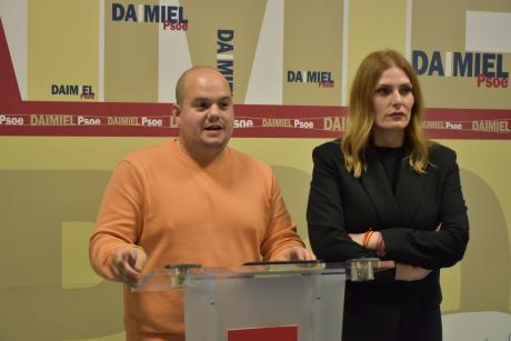 Durante la rueda de prensa 