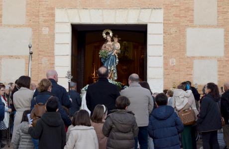 Procesión Virgen de la Paz. Archivo