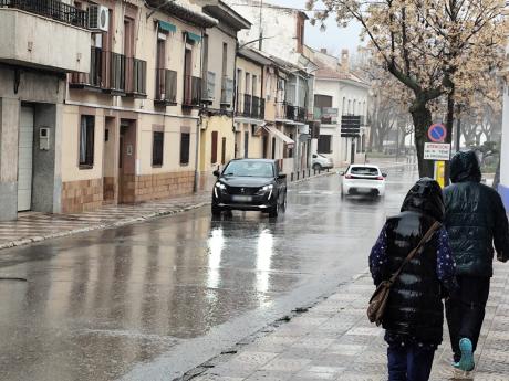 Lluvias en Daimiel 