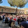 Concierto navideño en la Plaza de España.