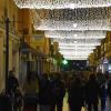 Calle Virgen de las Cruces en Navidad