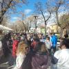 Calçotada en el Parque de San Isidro.